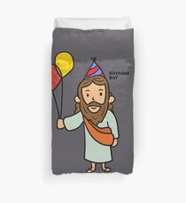 Jesus Birthday Boy Duvet Cover