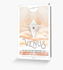 NASA Tourism - Venus Greeting Card