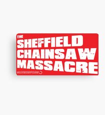 Sheffield Chainsaw Massacre Canvas Print