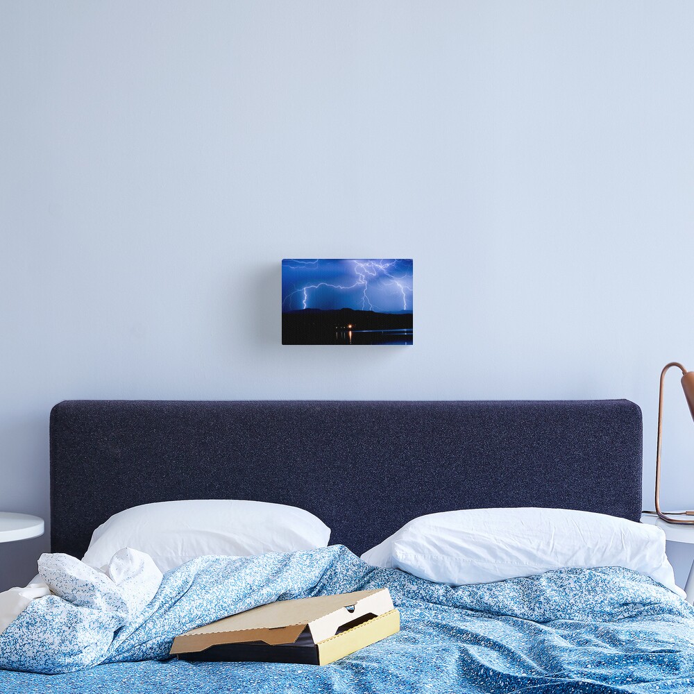 Lightning Blues Canvas Print