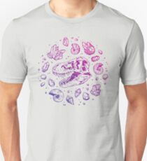 Geo-rex Vortex | Magenta & Purple Ombré Unisex T-Shirt