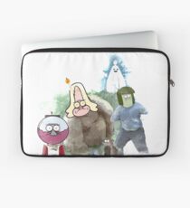 The Regular Show Characters Half Realistic Laptop Sleeve
