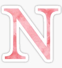 Rouge Watercolor Ν Sticker