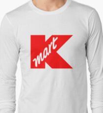 K-Mart Retro Vintage Replica Logo Long Sleeve T-Shirt