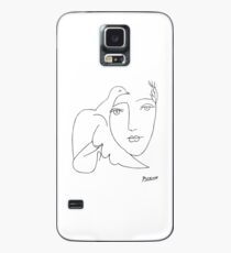 Pablo Picasso Peace (Dove and Face) T Shirt, Sketch Artwork Case/Skin for Samsung Galaxy