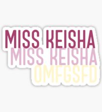 Miss Keisha Vine Sticker
