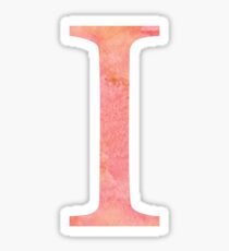 Peach Watercolor Ι Sticker