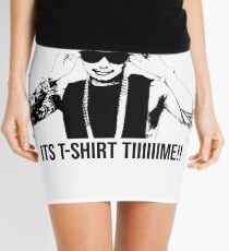 DJ Pauly D T-shirt Time Mini Skirt