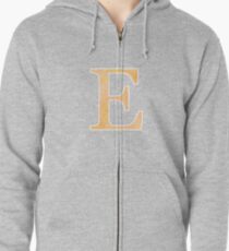 Tuscany Watercolor Ε Zipped Hoodie