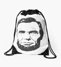 Abraham Lincoln Drawstring Bag