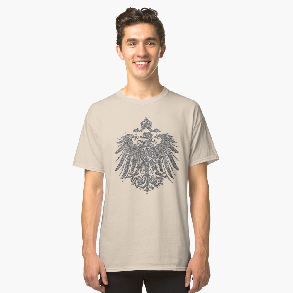 German Heritage, 1888 Feathered Reich Eagle Classic T-Shirt