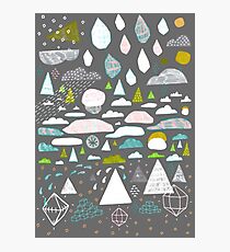 paysage abstrait Photographic Print