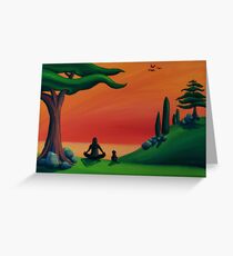 Uji Breathing Greeting Card