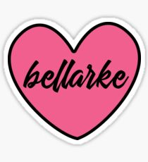 I ❤️ Bellarke Sticker