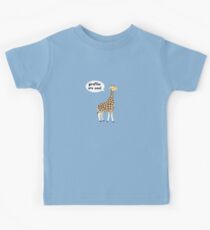 Giraffes are cool Kinder T-Shirt