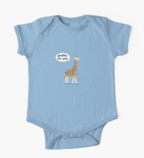 Giraffes are cool One Piece - Short Sleeve