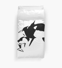 Orcas Duvet Cover
