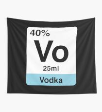 Vodka - The missing Element Wall Tapestry