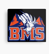 BMS Blue Mountain State Metal Print