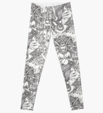 Patanjali descending into Varanasi Leggings