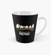 Definitiv kein Mimic Tabletop RPG Gaming Tasse (groß)