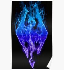 Skyrim Dragon Poster