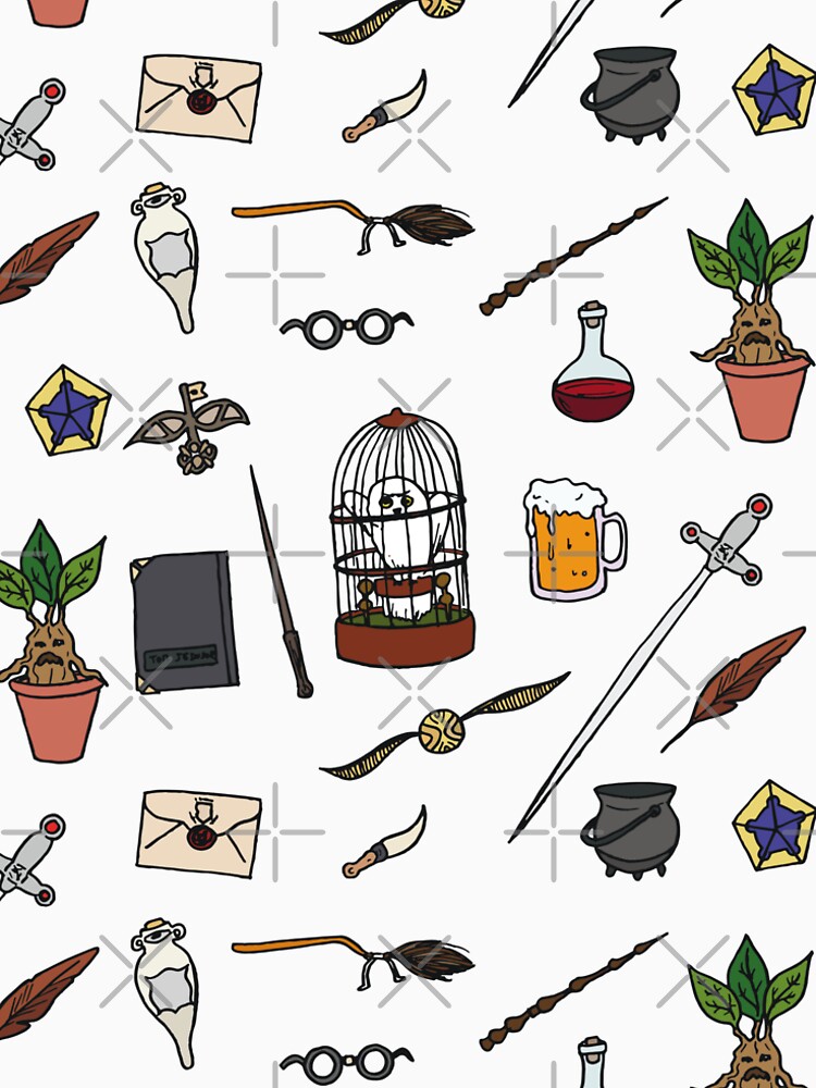 Owl and wand by lor4rt