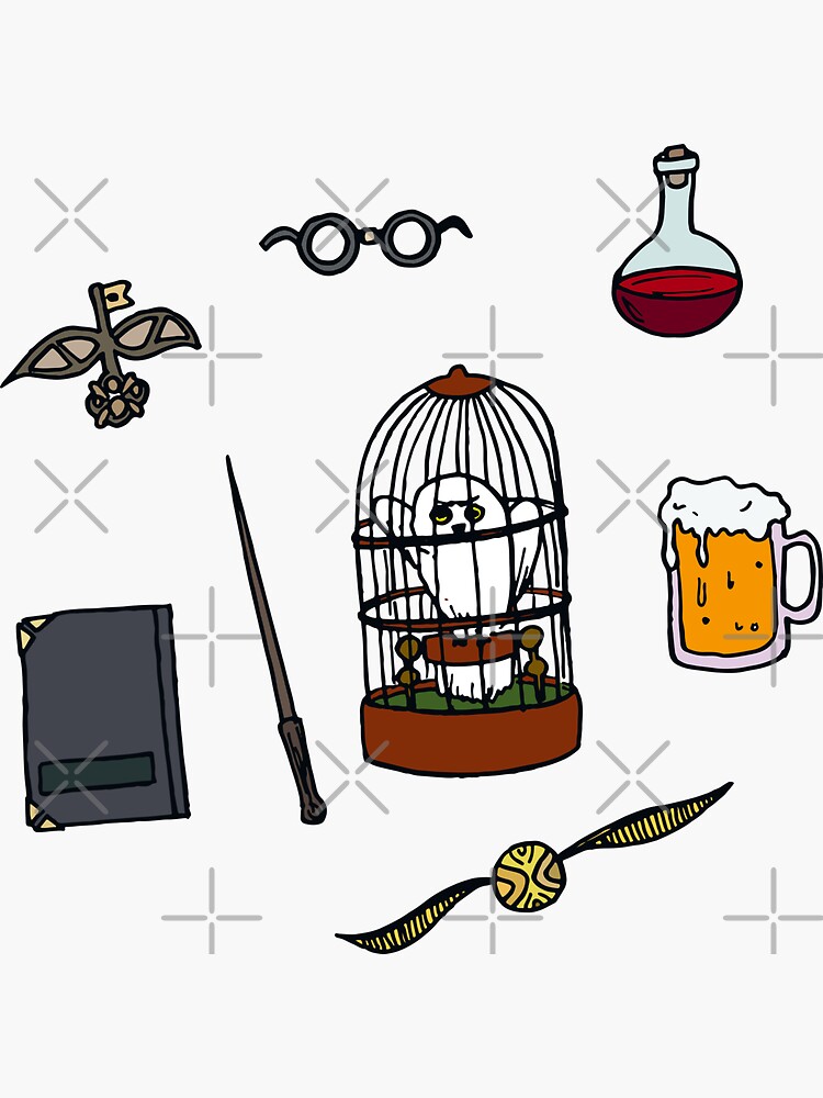 Owl and wand by lor4rt