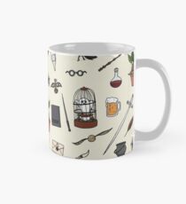Owl and wand Classic Mug