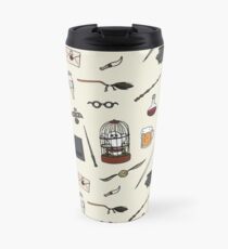 Owl and wand Travel Mug