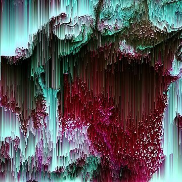 Artwork thumbnail, Amoeba - Abstract Glitchy Pixel Art by InsertTitleHere