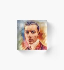 Buster Keaton, Hollywood Legend Acrylic Block