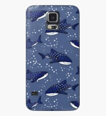 Sternenhai-Haie (dunkle Version) Hülle & Klebefolie für Samsung Galaxy
