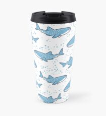 Starry Whale Sharks (Light version) Travel Mug