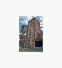 Rusty Grain Elevator Art Board