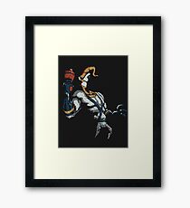 Squiggly Jim Framed Print