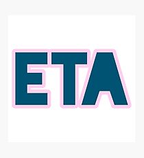 Eta Photographic Print