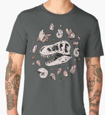 Geo-rex Vortex | Rose Quartz Men's Premium T-Shirt