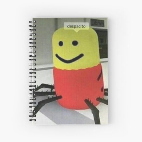 Roblox Funny Spiral Notebooks Redbubble - roblox spiral notebooks redbubble