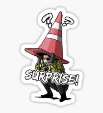 Wheres that Majima cone Sticker