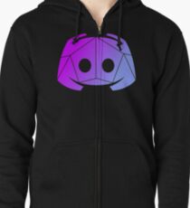 DISCORD LOGO!! Zipped Hoodie