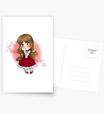 Chibi Girl Mirai Postcards