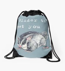 Sugar glider - Animal series Drawstring Bag