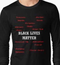 Black Lives Matter Long Sleeve T-Shirt