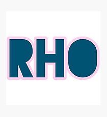 Rho Photographic Print