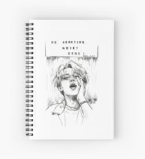 No Shouting Spiral Notebook