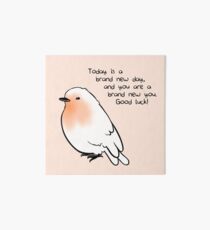 "New Day" Bird Art Board