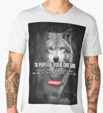 Life And Bodybuilding Inspirational Quote And Saying Men's Premium T-Shirt
