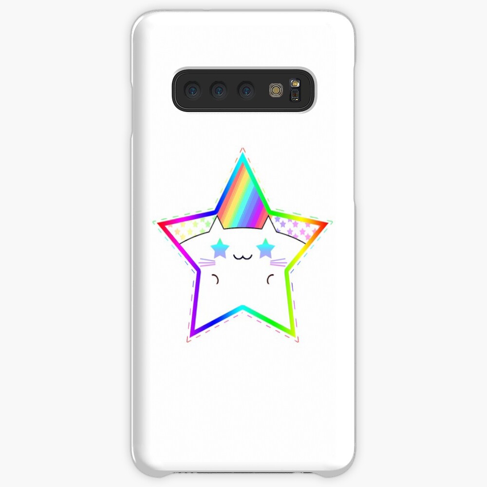 Rainbow Starry Kitty Samsung Galaxy Snap Case