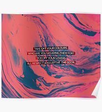 TOYC WHO ARE YOU WEARING THEM FOR? - Wall Tapestry Poster